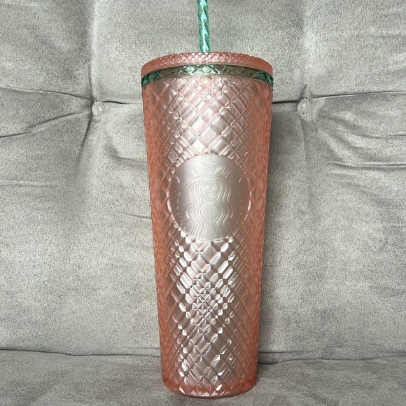 Starbucks Bubblegum Pink Cold Venti Cup - Picture 1 of 4